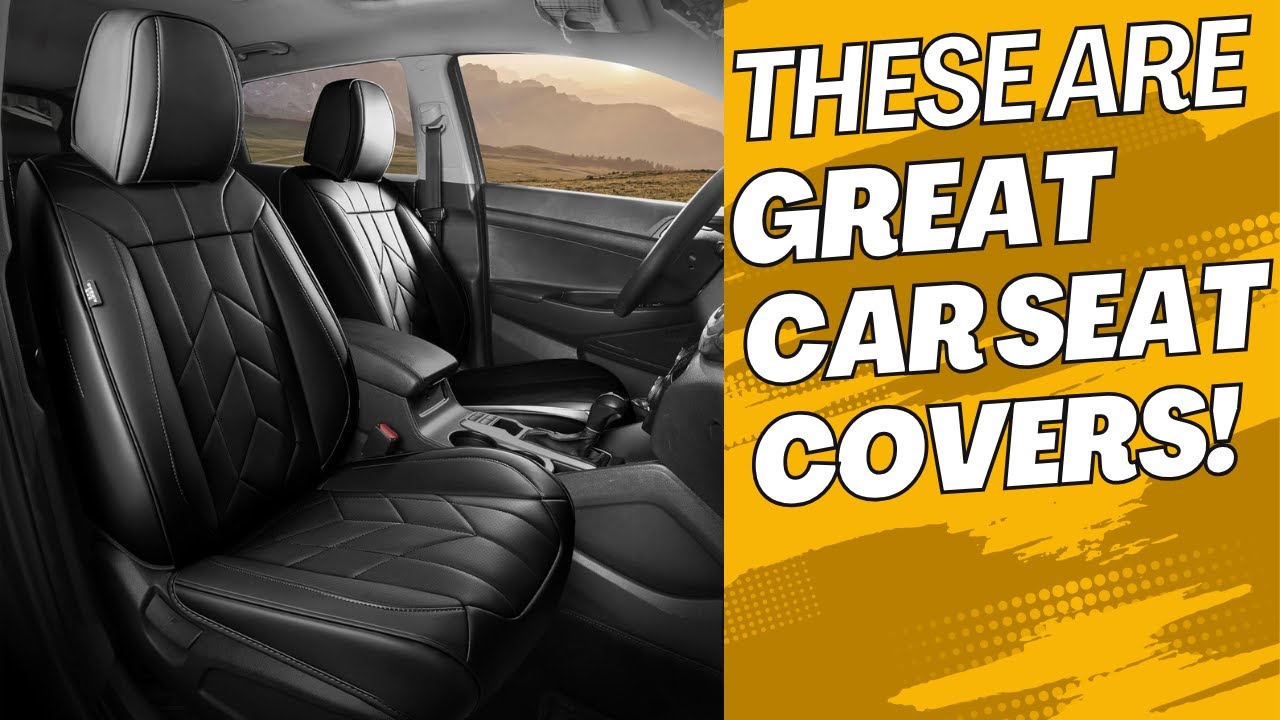 FREESOO Leather Car Seat Covers Full Set REVIEW!