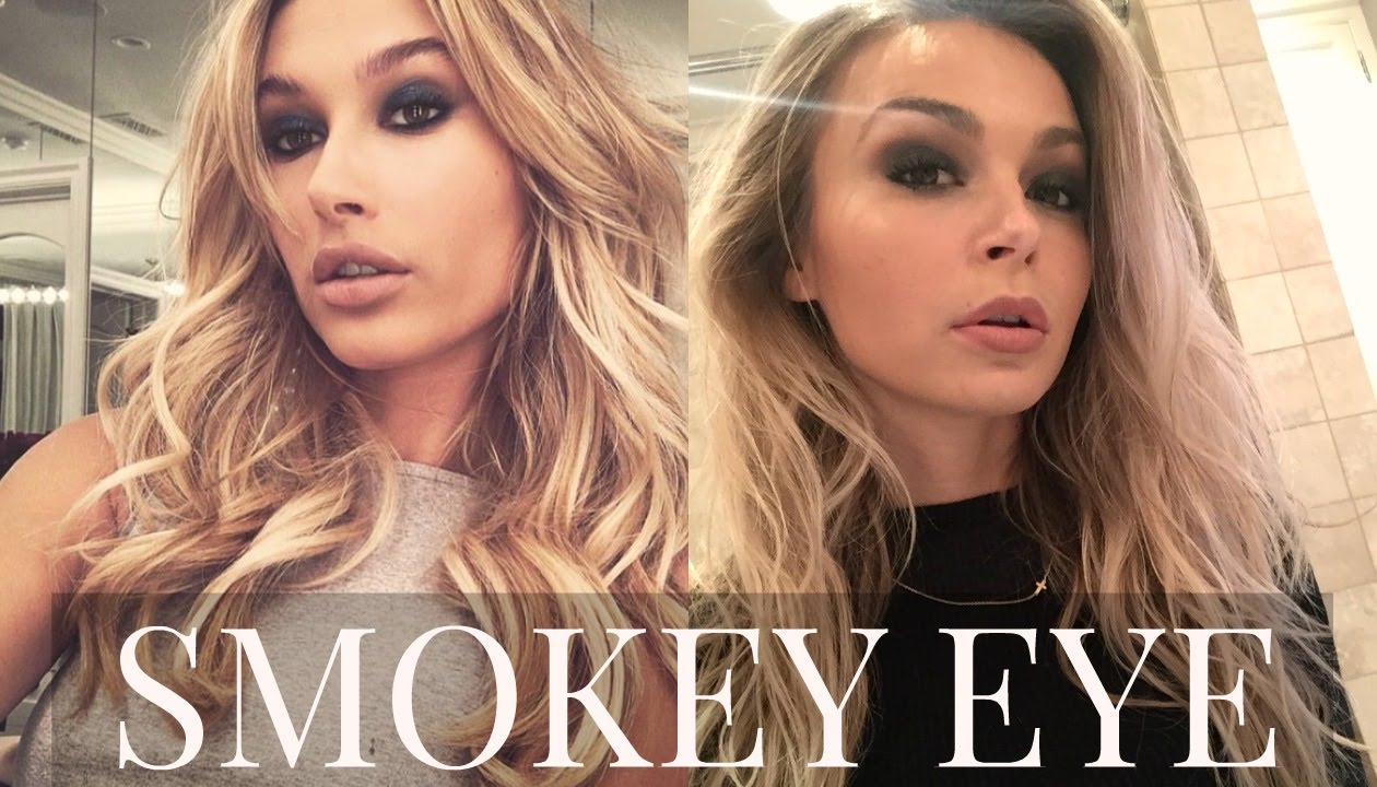New Years Eve Smokey Eye Hailey Baldwin Inspired