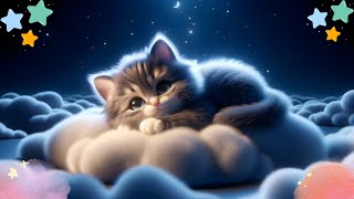 Cute baby playing 24/7 Healing Cat Music |Relaxing Piano Music for Cats with purring sounds EP 213