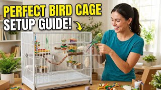 How to set up a bird cage 