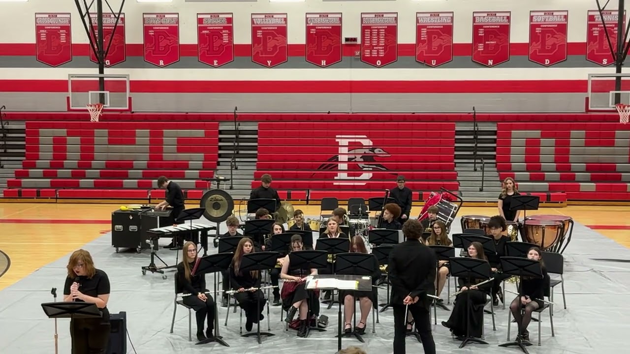 Dixie High School Symphonic Band New Lebanon Ohio 3/8/2026