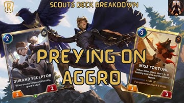 Preying On Aggro Players Using Miss Fortune Quinn Scouts! | Seasonal Prep | Legends of Runeterra