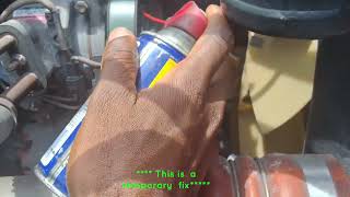 Temporary fix AC compressor/clutch on freightliner cascadia DD15, #DIY