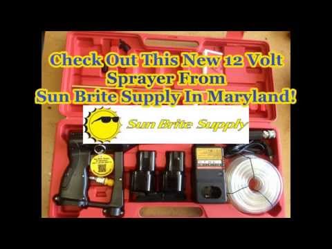 12-Volt Chemical Sprayer for Wood Restoration