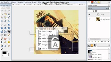Gimp- Tutorial scritta trasparente