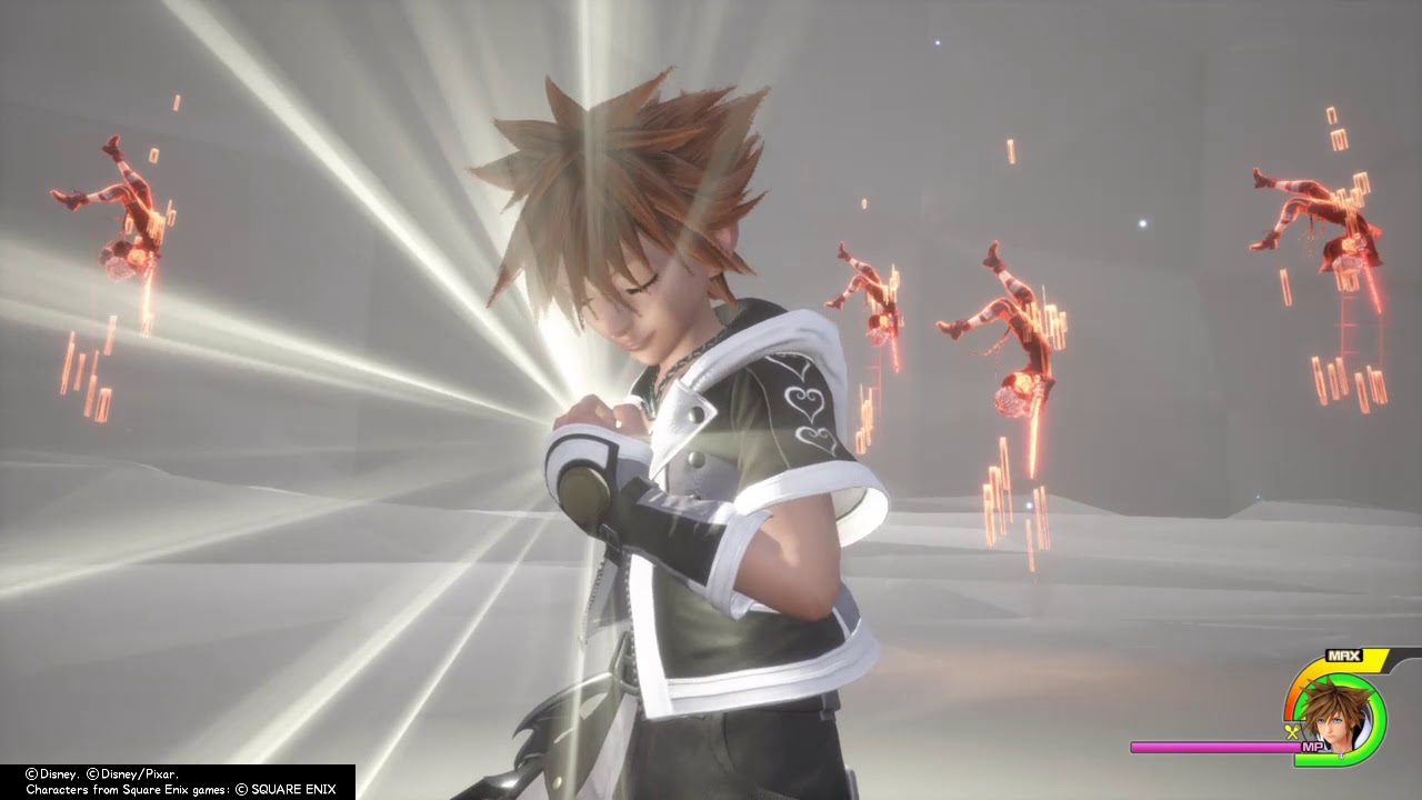 Kingdom Hearts 3 Yozora Critical Mode Lvl 1 YouTube