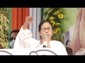 Mamata Banerjee addresses a workers’ convention at Nandigram