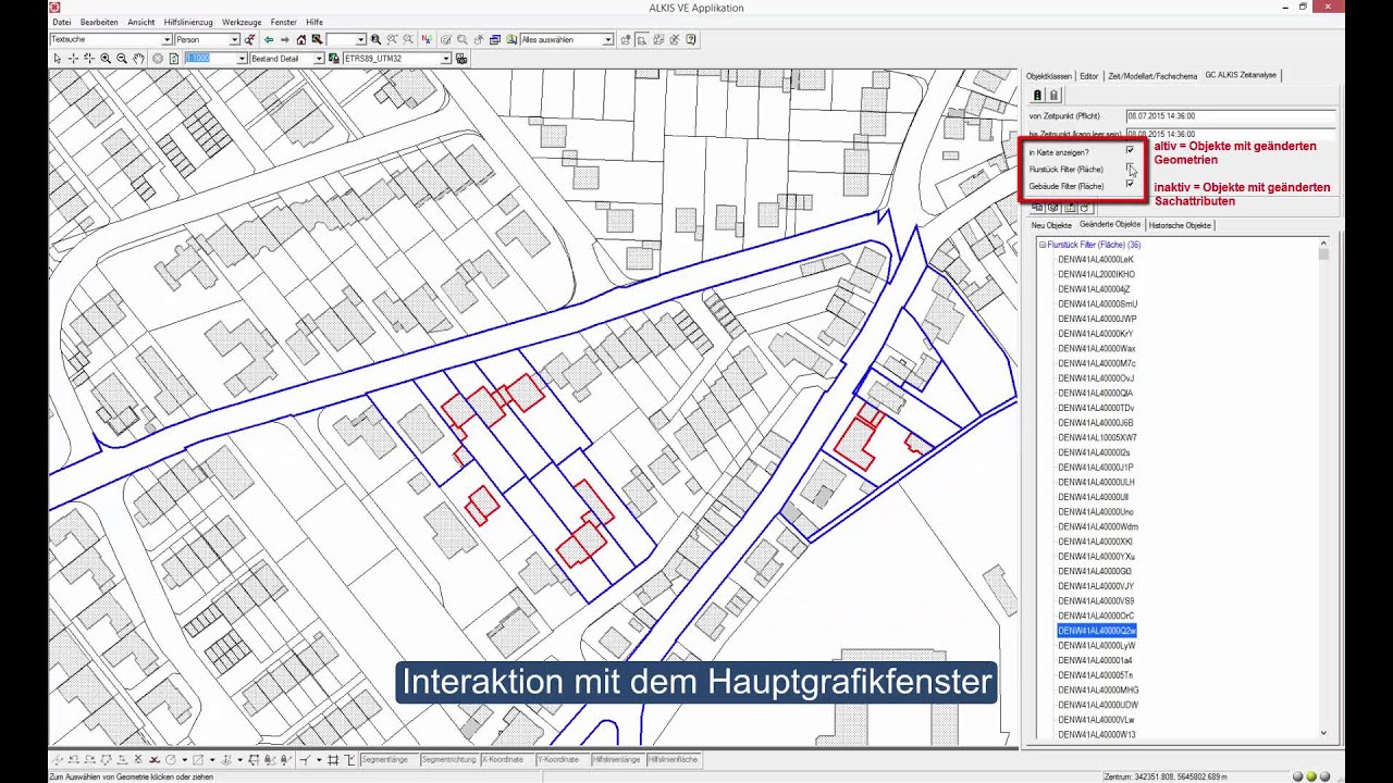 GC ALKIS Zeitanalyse