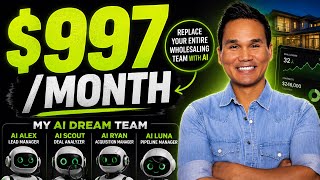 How I Replace My Entire Wholesaling Real Estate Team With AI For Just $997/Month