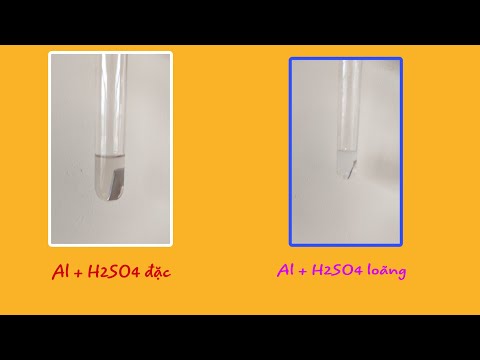 Video [Al H2SO4 đặc, loãng] Nhôm tác dụng với axit sunfuaric... - youtube