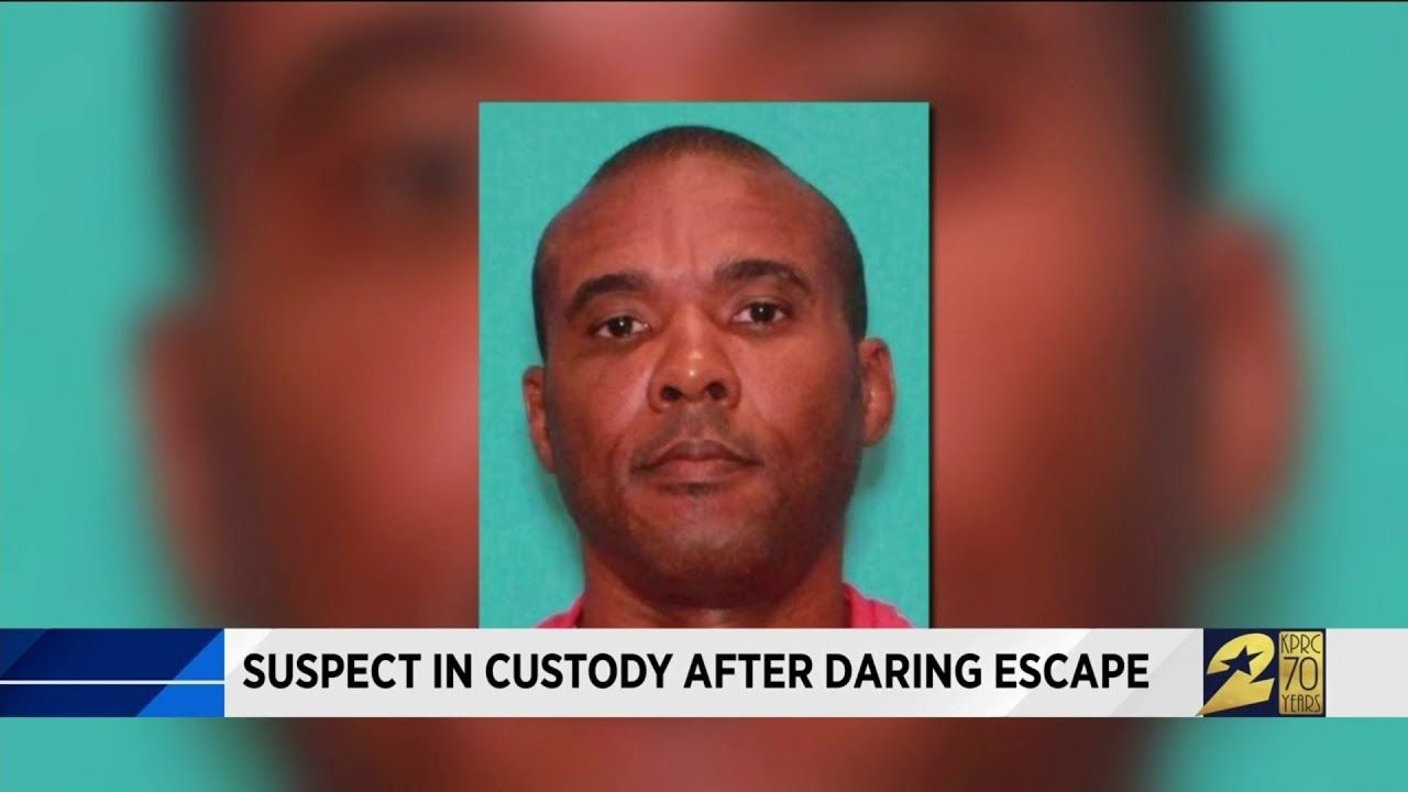 Suspect in custody after daring escape - YouTube