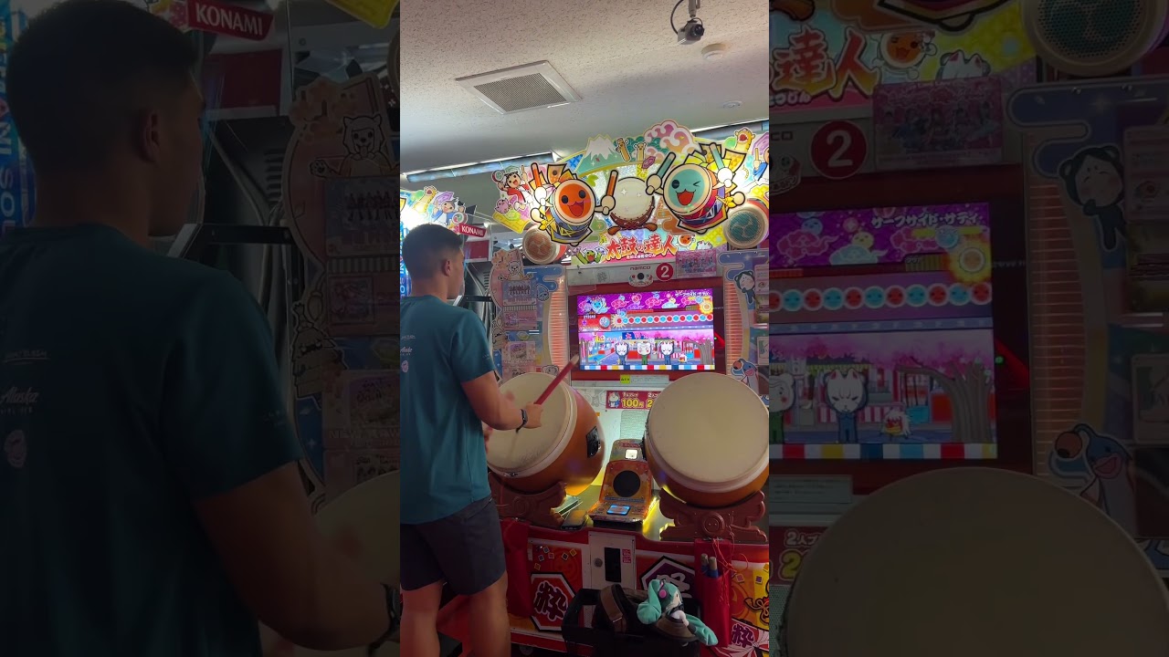 Watching the pros play all the games in Japan 