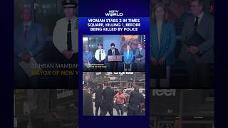 Times Square Stabbing: Woman Kills One, Injures Another Before Being Shot Dead By Police