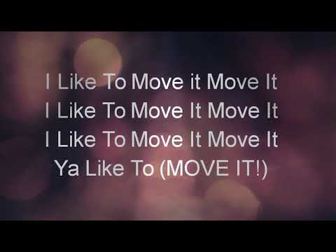 I LIKE TO MOVE IT , MOVE IT.....BY KING JULIAN ( FROM MADAGASCAR) original full song (lyrics video)
