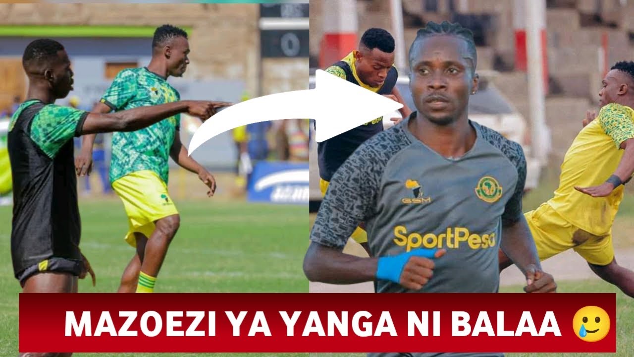 🔴 #LIVE TAZAMA MAZOEZI YA YANGA NI BALAA, WACHEZAJI WAPYA WAANZA ...
