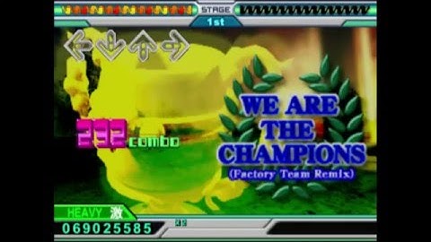 Dance Dance Revolution EXTREME CS - We are the Champions (Factory Team Remix)