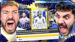 TOTY DISCARD!!! Wer mehr TOTYS im FUT DRAFT hat gewinnt ☠☠ HamedLoco vs Wakez🔥