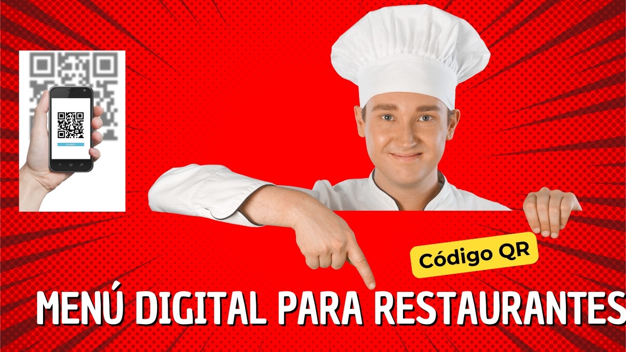🚀Cómo crear un menú digital con código QR para restaurante GRATIS Paso ...