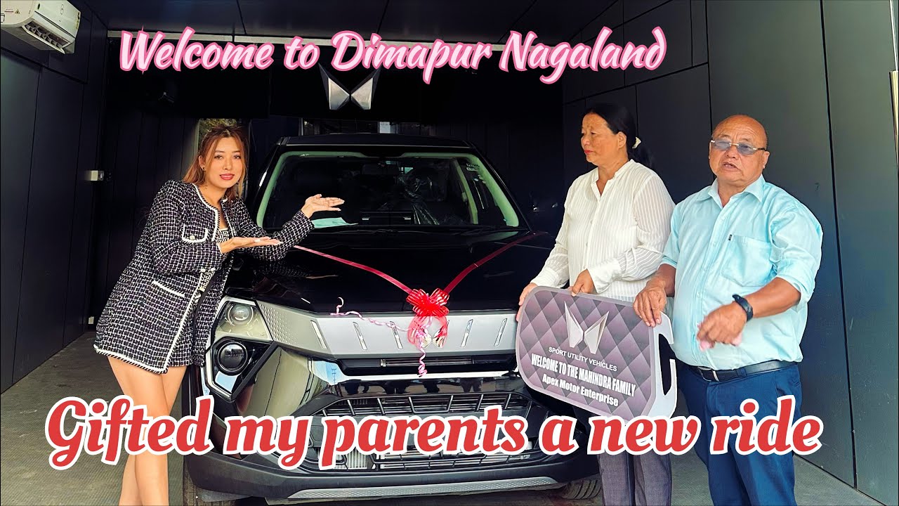 Сделал родителям сюрприз в виде новой машины 🎁/Dimapur vlogs/