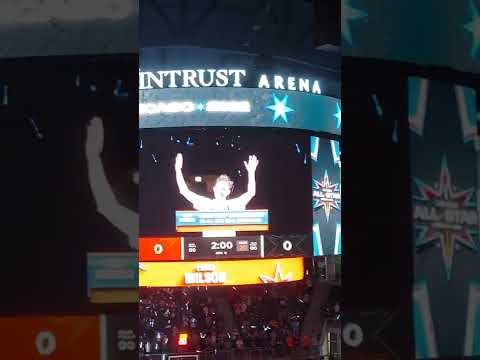 2022 WNBA All Star Introductions Team Wilson 