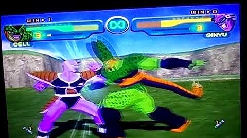 Dragon Ball Z Budokai(Gamecube)-Cell vs Ginyu III