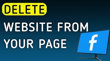 How To Delete Website From Your Page On Facebook On PC (New Update)