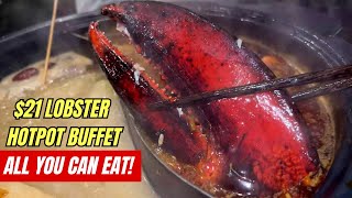 🦞#1 BEST All You Can Eat LOBSTER & CRAB Hotpot Buffet is in Toronto & it's ONLY $21 USD!