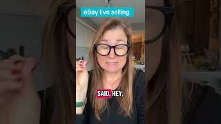 Live selling on eBay