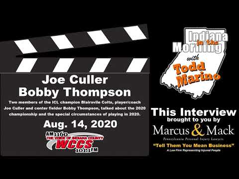 Indiana in the Morning Interview: Joe Culler and Bobby Thompson (8-14-20)