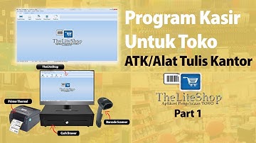 Program Software Kasir Toko ATK - Pengembangan Manajemen Toko | Part 1