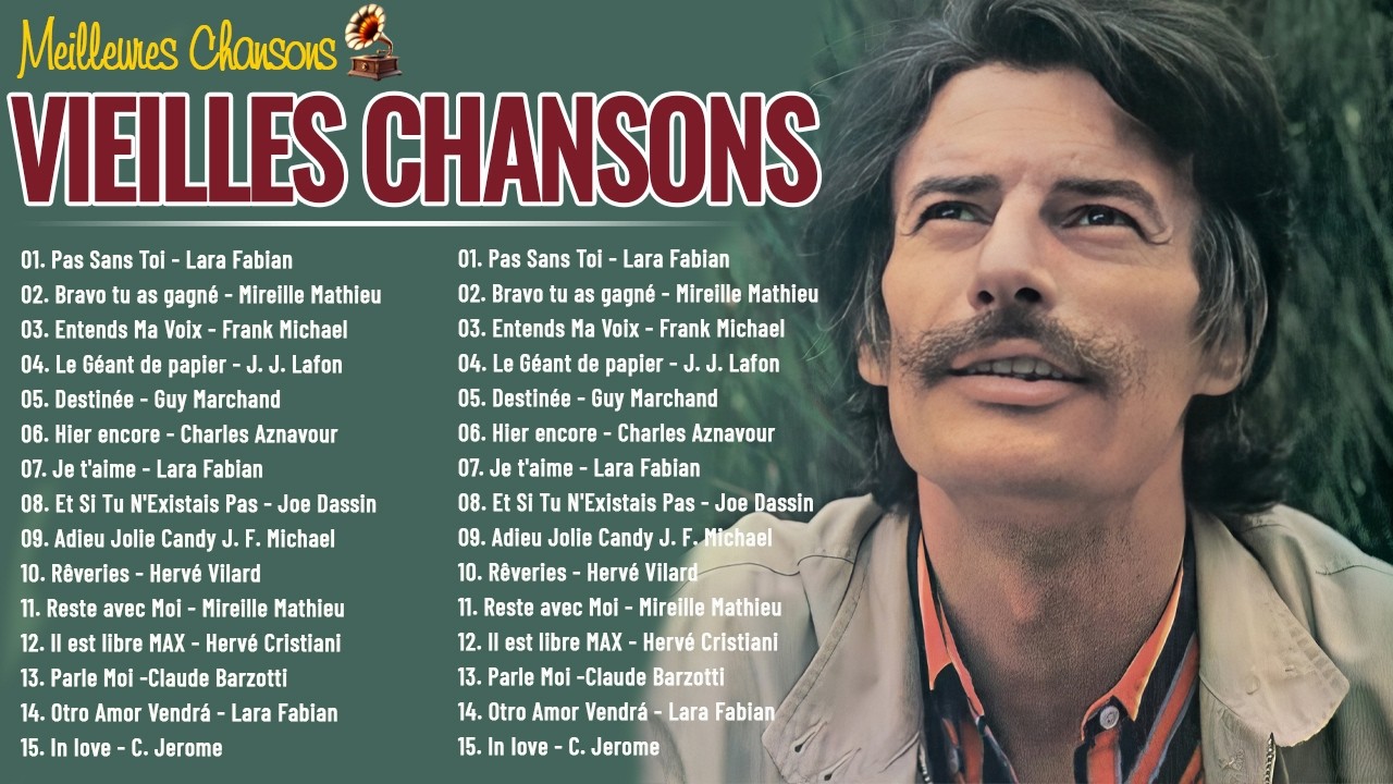 Nostalgie Chansons Françaises ♫ Claude Barzotti, Pierre Bachelet Mireille Mathieu, C Jérome,...