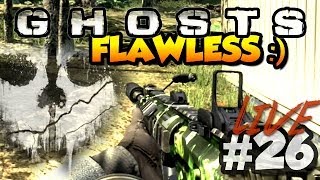 Flawless Again! GHOSTS LIVE #26 - Free For All M27 LMG Gameplay Prison Break w/ Remy Mugen