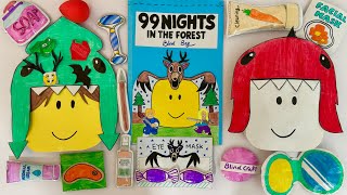 [🪵Paperdiy🪵] 99 Nights in the Forest Blind bag ✨ASMR 🎧| Roblox | Satisfying🤌🏼 | Squishy 