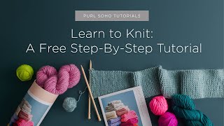 Learn To Knit | A Free Step-by-Step Tutorial Profile