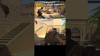 Mirageda qanday qilib 1v3qildim? (CS2 Uzbek)#CS2#Mirage#CS2Mirage #Clutch#UzbekGaming#CounterStrike2