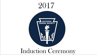 National Honor Society Induction Ceremony 2017