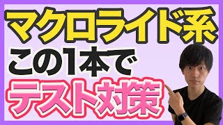 【マクロライド系抗菌薬】作用機序や抗菌スペクトル以外にも重要な事が！？この1本で解決しよう！！