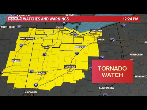 WATCH: ALERT DAY update for severe weather threat Wednesday