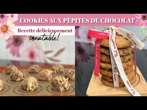 Vidéo : Recette cookies aux pépites de chocolat rapide au thermomix