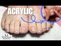 👣Big Toenail Repair Pedicure Tutorial at Home👣