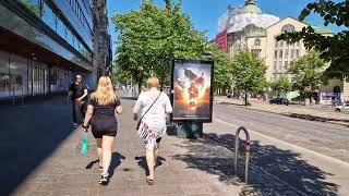 Helsinki, Finland June 2023 Virtual Walking Tour - Enjoy the City Like a Local!(Kävele HELSINGISSÄ)