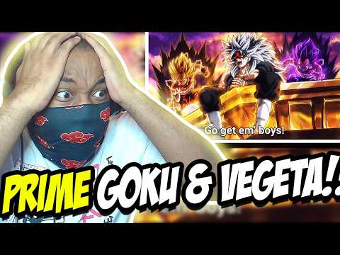 PRIME Vegito, Goku And Vegeta Are Born! REACTION
