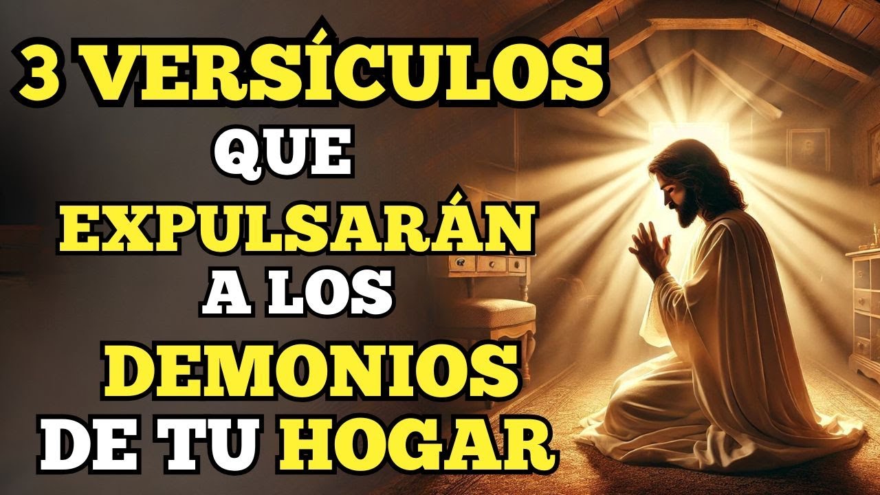 3 VERSÍCULOS PODEROSOS PARA EXPULSAR DEMONIOS Y PROTEGER TU HOGAR 🙏 ...