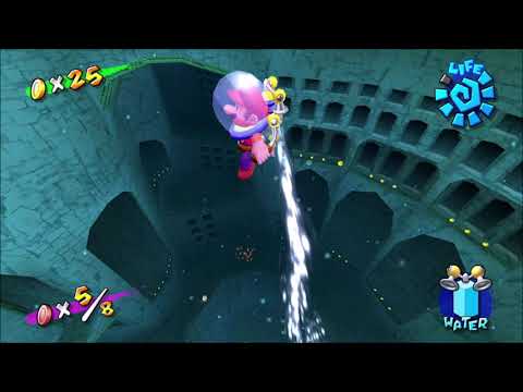 Super Mario Sunshine Switch - Noki Bay - The Red Coin Fish