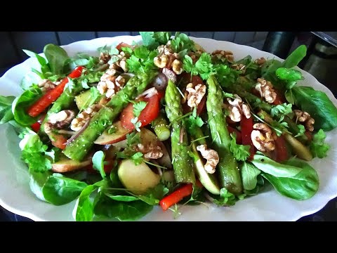 Video: Salad Lê Và Măng Tây