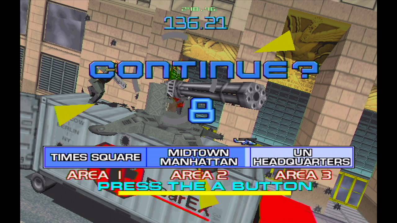 Gunblade NY [Wii] Easy Playthrough YouTube