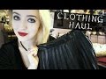 HUGE GOTHIC CLOTHING HAUL!