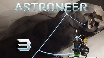 ASTRONEER Multiplayer Ep3 - Our Moon Base and Finding the Core