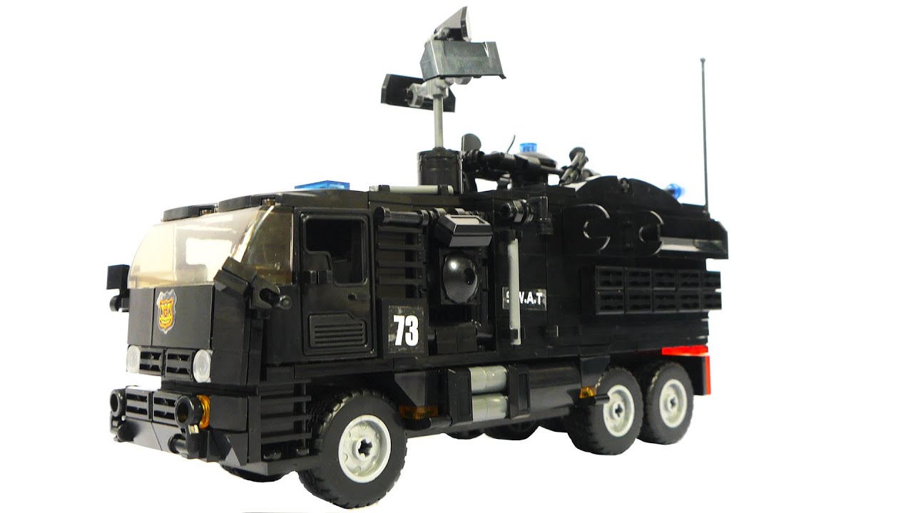 Build a Lego Police Car -Sluban Police M38-​B0773 Command Car