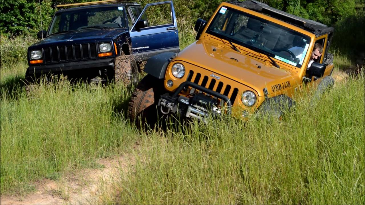 Exploring Page Rd - Jeep Cherokee XJ and Wrangler JK Off Road - YouTube